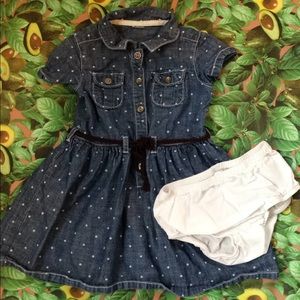 Carters 2 piece dress set-24 months